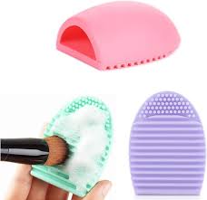 makeup brush cleaning mat cleaning egg