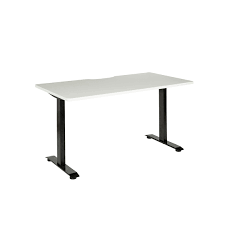 Browse a wide variety of corner desks, computer desks, kids desks and more. Straight Scallop Top Desk W1500 X D750 X H730mm Black Legs White Top Jasper J