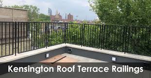 Roof Terrace Railings In Elm Park