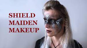 lagertha inspired viking fantasy makeup