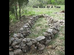 Rock Wall Raised Garden Bed Part 1