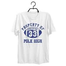 Details About Football Jersey Costume Funny Tv 003 Polk High School Men Shirt Size S 3xl