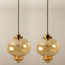 large pendant light in the style of