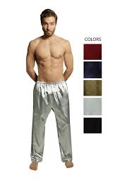 Big Tall Mens Silk Pajama Sleep Lounge Pants Light Weight Summer Silver Cw12ns6qu1s Mens Silk Pajamas Silk Pajamas Lounge Pants