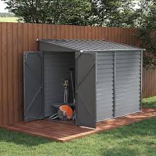 Outsunny Metal Outdoor Storage Shed