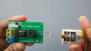 laser tripwire alarm electronics