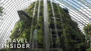 tallest indoor waterfall gardens