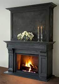 Cast Stone Fireplace Mantels In