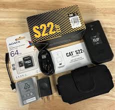 cat s22 unlocked rugged touch screen