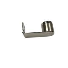 stainless steel curtain rod holder at