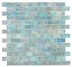 Malibu Turquoise 1x2 Brick Pattern
