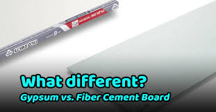 Fiber Cement Board Vs Gypsum Board What Is The Different