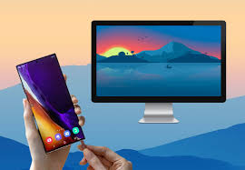 connect and mirror galaxy note 20 to pc