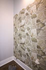 faux stone wall sawdust 2 stitches