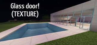 Glass Door Texture Minecraft Pe