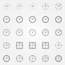 Clock Vectors Clip Art