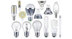 the diffe light bulb types