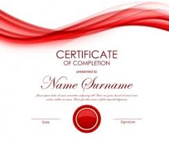 Certificate Template Vector For Free Download