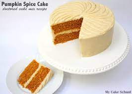 Doctored Pumpkin Spice Cake gambar png