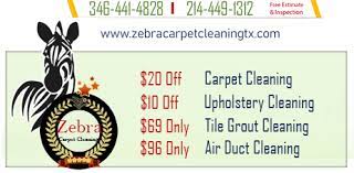 zebra carpet cleaning league city texas