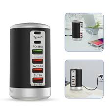 multi usb charging station wall charger