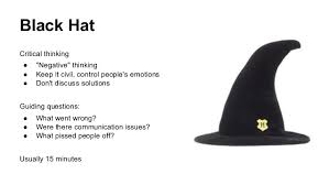 De Bono s   Thinking Hats Pinterest Edward De Bono s Six Thinking Hats as they might be used