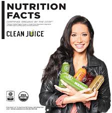 nutrition facts about our clean juices