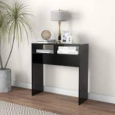 small narrow console table hallway slim