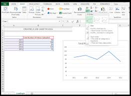 How To Make A Single Line Graph In Excel A Short Way