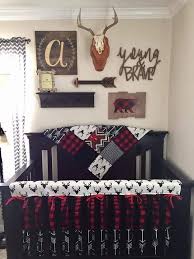 red plaid crib bedding clearance
