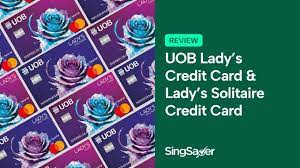 card uob lady s solitaire card review