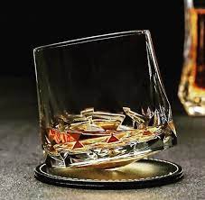 Rocks Whiskey Glasses Etched Whiskey