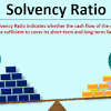 Solvency ratio indicates