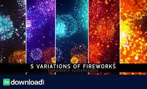 Fireworks Motion Graphic Videohive Free After Effects