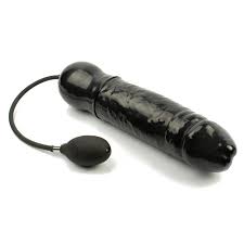 Rubberfashion Latex Dildo - Plug Inflatable Extremely Large - Realistic  Dildo XXXXL with Pump for Men and Women 34.5 x 7.3 cm Black Firm Core :  Amazon.de: Health & Personal Care