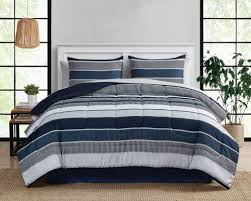 grey bedding with sheets bed skirt