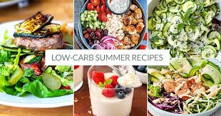 best keto low carb summer recipes