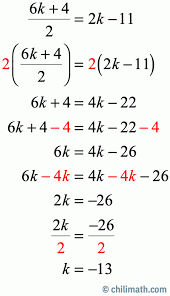 Multi Step Equations Practice Problems