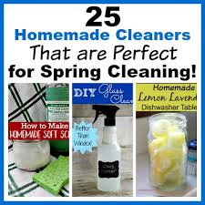 25 homemade cleaners that are perfect