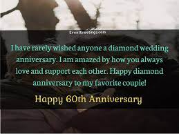 happy 60th wedding anniversary wishes