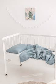 Linen Baby Bedding Set Linen Duvet