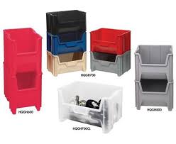 plastic storage bins and containers