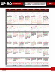 x factor 2 0 meal plan 12w month 2 ink