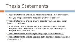 good thesis statements examples for research papers partial what ml   good      