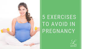 5 exercises to avoid in pregnancy
