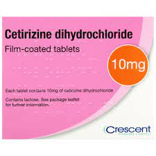 cetirizine allergy hayfever relief