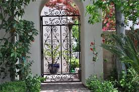 Heart Patterned Gate Iron Gate Design