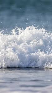 Closeup View Of Ocean Foam Waves 4k Hd
