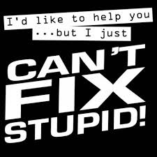 Image result for FIX STUPID,