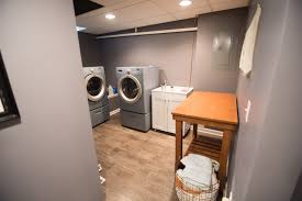 Finished Basement Laundry Room Ideas